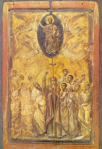 Ascencion of Christ  7th century C.E.   St. Catherines Monastery Sinai Egypt